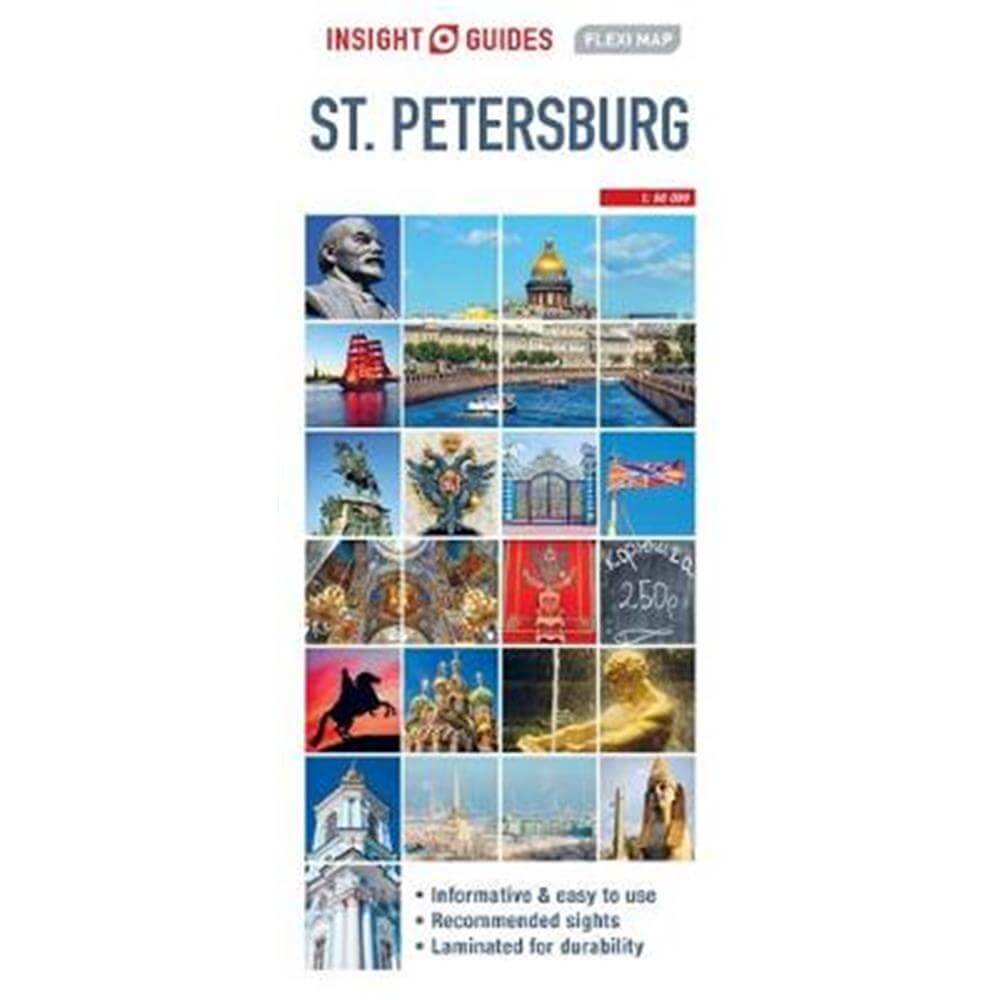 Insight Guides Flexi Map St Petersburg